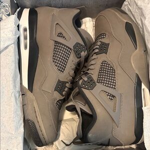 Jordan 4 Cave Stone Black Phantom Size 13